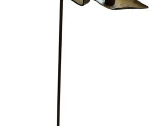 Wrought Iron Floor Candle Stand