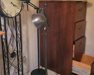 More lighting. Nice floor lamp