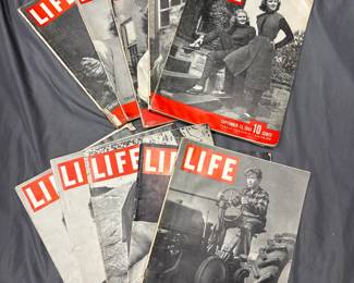 LIFE Magazines WWII era