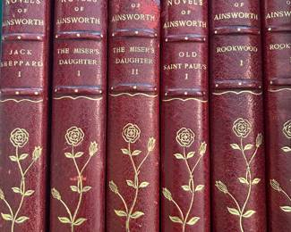 6 Volume set of Ainsworth Novels