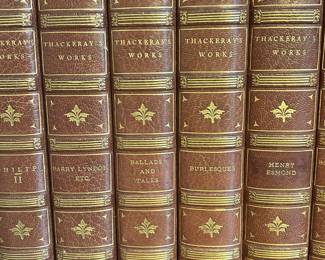 20 Volume set of Assorted Thackeray's Works
