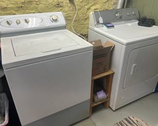 Washer and Dryer