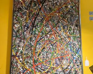 Large Abstract Oil Painting