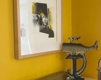 Whale theme throughout the house...Big Moby Dick Fan!