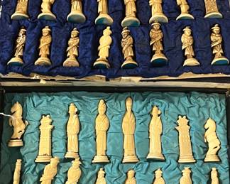 Natural Material Chess Set