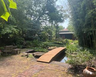 Over the Koi Pond