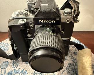Nikon F2S Photomic SLR MD-2 MB-1 motor