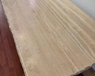 Travertine Dining Table