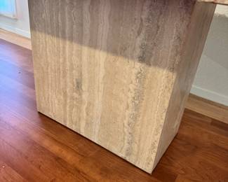 Travertine Dining Table