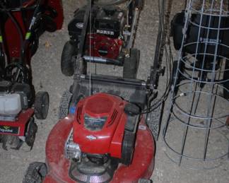 Toro lawn mower w/ bag, self propelled