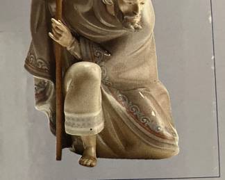 Vintage 6 Piece Set Llandro Nativity Figurines