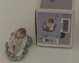 Vintage 6 Piece Set Llandro Nativity Figurines