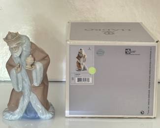 Vintage 6 Piece Set Llandro Nativity Figurines