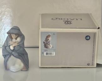 Vintage 6 Piece Set Llandro Nativity Figurines