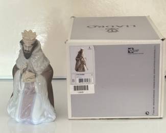 Vintage 6 Piece Set Llandro Nativity Figurines