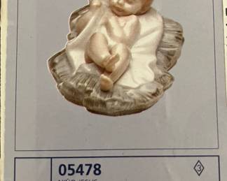 Vintage 6 Piece Set Llandro Nativity Figurines