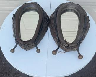 Antique Horse Collar Mirrors