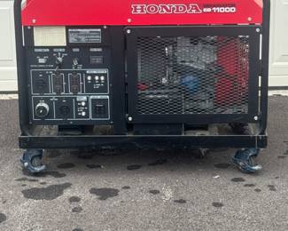 Honda EB 11000 Generator with 15 Hours of Usage
