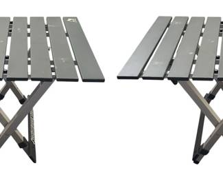 2 Compact Camping Tables