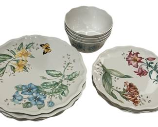 Lenox Butterfly Meadow Melamine Dish Set