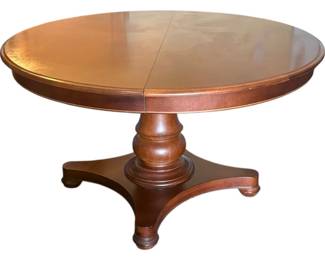 Solid Wood Pedestal Table