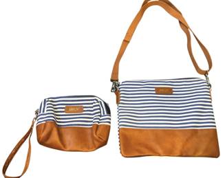 ibfun Canvas Shoulder Bag Wristlet