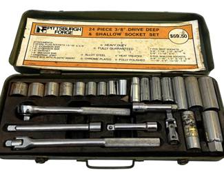 Drive Deep Shallow Socket Set