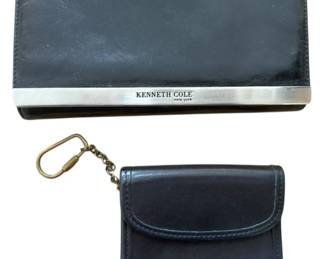 Coach and Kenneth Cole Leather Wallets