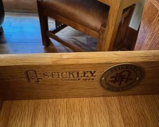 Stickley Sofa table