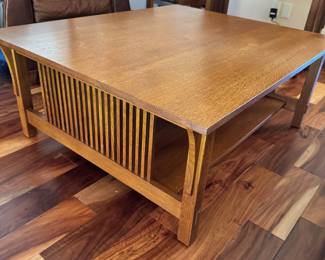 Stickley coffee table