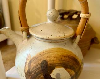 Pottery Tea Kettle