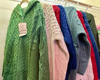 New Aran Crafts Merino Wool Sweater