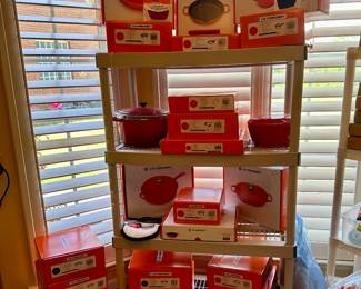 Very Large Selection of LeCruset Cookware