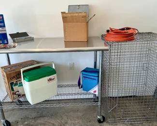 Stainless Steel Prep Table