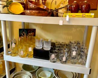 Gold Franciscan Glasses