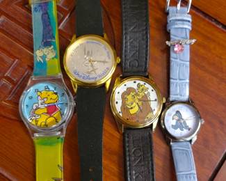 Vintage Walt Disney watches