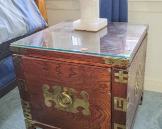 Asian side table