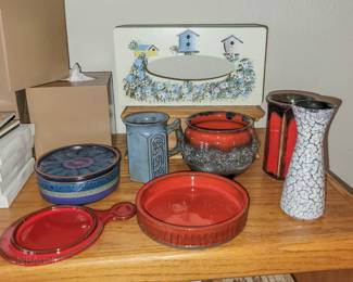 Vintage German and Icelandic pottery