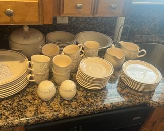 Two other sets of China one is French country