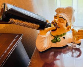 Wine and wine glass holder