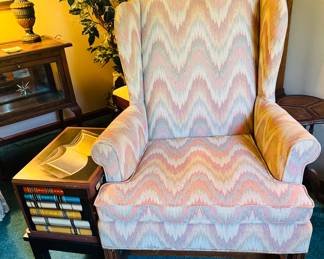 Wing back chair