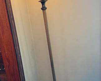 Several floor lamps