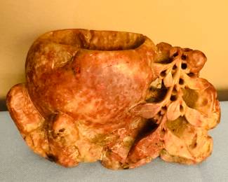 Vintage carved soap stone
