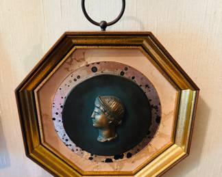 Wall hanging bronze profile