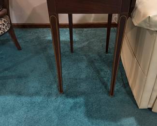 Pair of drop leaf side tables