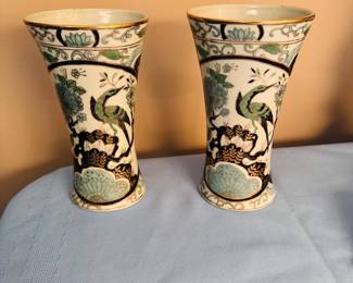 Asian ceramic vases