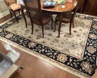Quality 8x10 dining room carpet.