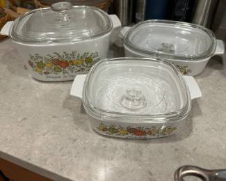 Corning ware.