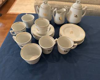 Antique child's tea set.