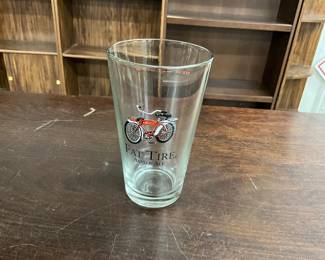New Belgium Fat Tire Amber Ale Bicycle Beer Glass